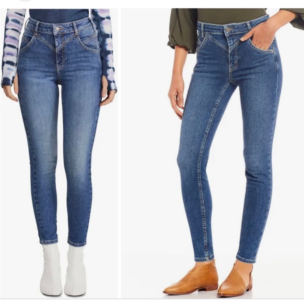 Free People skinny jeans